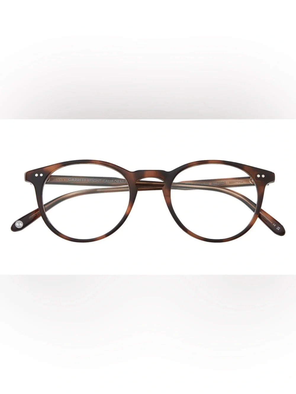 GARRETT LEIGHT Winward Tortoise Shell Glasses Frames NWOT